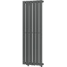 Mexen Boston decorative radiator 1200 x 452 mm, 611 W, anthracite - W213-1200-452-00-66