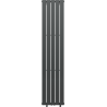 Mexen Boston decorative radiator 1800 x 376 mm, 740 W, anthracite - W213-1800-376-01-66