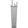 Mexen Omaha Decorative Radiator 1800 x 420 mm, 655 W, Anthracite - W208-1800-420-00-66