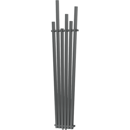 Mexen Omaha Decorative Radiator 1800 x 420 mm, 655 W, Anthracite - W208-1800-420-00-66