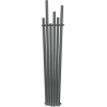 Mexen Omaha Decorative Radiator 1800 x 420 mm, 655 W, Anthracite - W208-1800-420-00-66