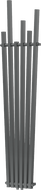 Mexen Omaha Decorative Radiator 1800 x 420 mm, 655 W, Anthracite - W208-1800-420-00-66