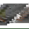 Mexen Oregon decorative radiator 1800 x 360 mm, 604 W, anthracite - W202-1800-350-00-66