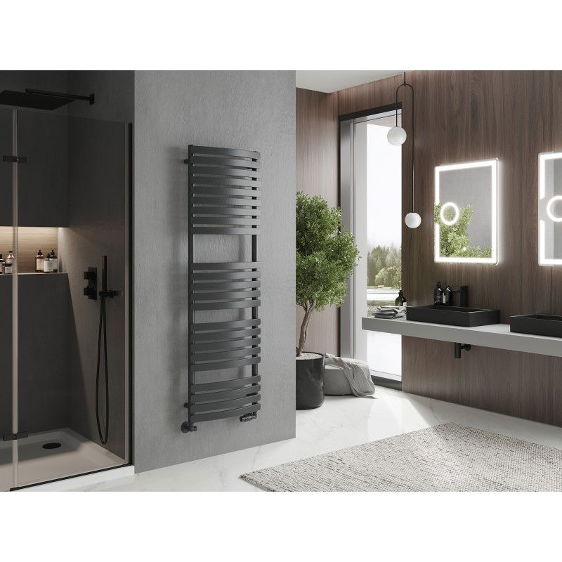 Mexen Bachus Bathroom Radiator 1600 x 500 mm, 787 W, Anthracite - W109-1600-500-00-66
