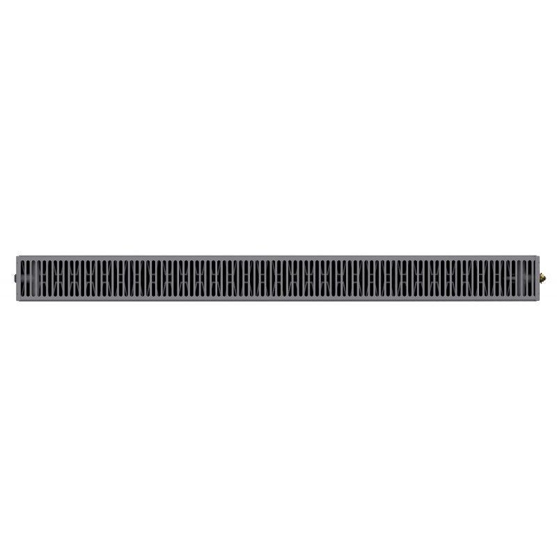 Mexen CC22 panel radiator 600 x 1000 mm, central bottom connection, 1653 W, anthracite - W6C22-060-100-66