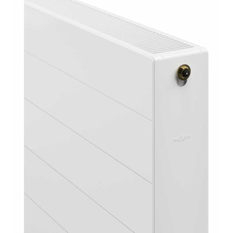 Mexen Line CCL22 Panel Radiator 300 x 1600 mm, Central Bottom Connection, 1441 W, White - W6C22L-030-160-00