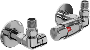 Mexen G00 axial thermostatic set with R mask, chrome - W903-900-904-01