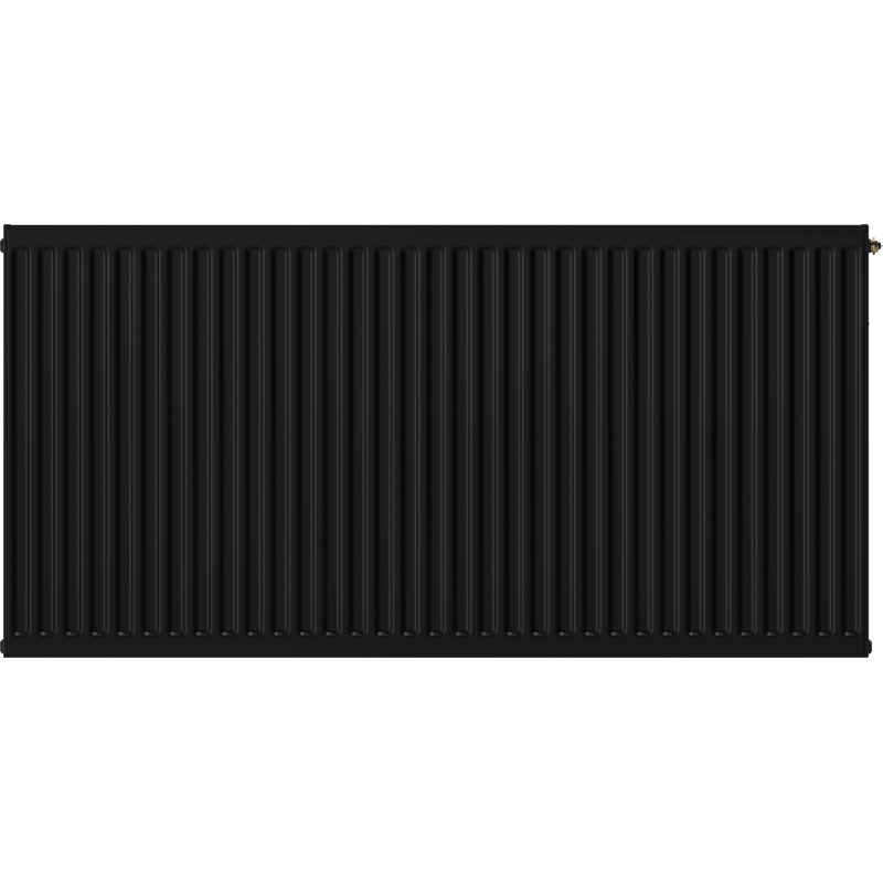 Mexen CC11 flat radiator 500 x 400 mm, bottom central connection, 319 W, black - W6C11-050-040-70