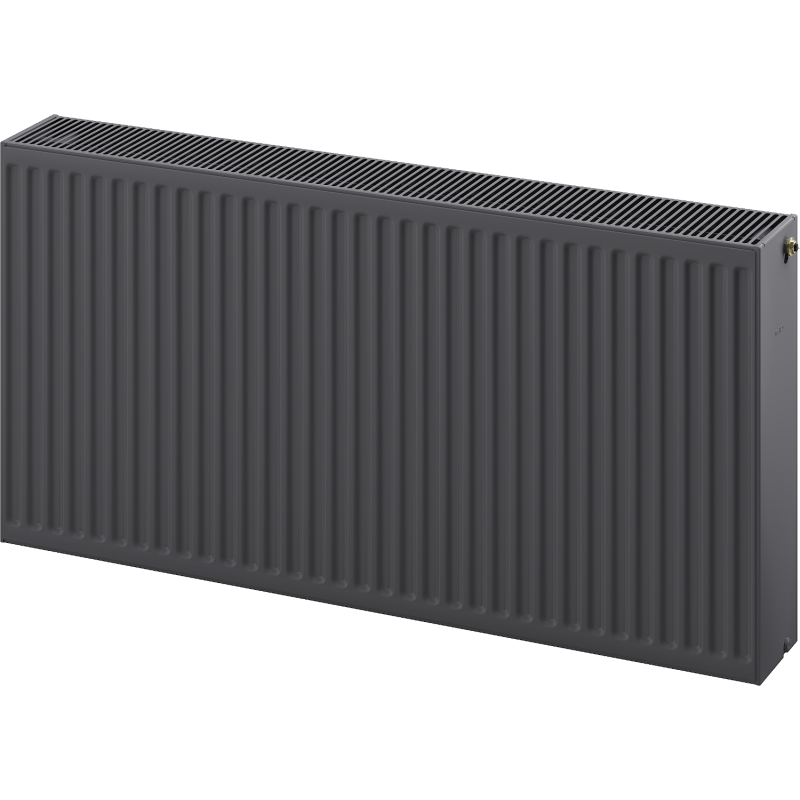 Mexen CC33 panel radiator 400 x 1400 mm, bottom middle connection, 2364 W, anthracite - W6C33-040-140-66