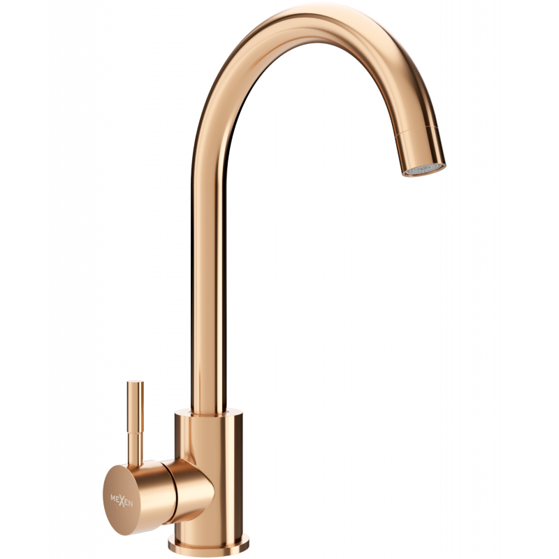 Mexen Foggia Kitchen Faucet, Rose Gold - 671800-60