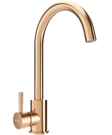 Mexen Foggia kitchen mixer tap, Rose gold - 671800-60