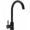 Mexen Foggia kitchen mixer tap, Black - 671800-70