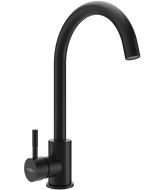 Mexen Foggia kitchen mixer tap, Black - 671800-70