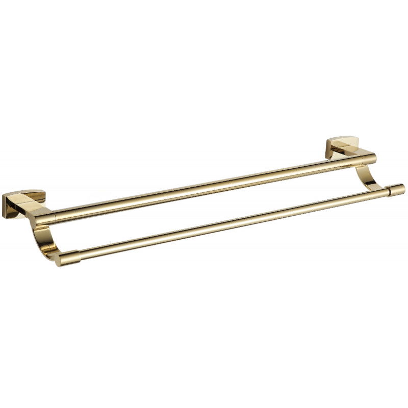 Mexen Zoja double towel rack, Gold - 7019125-50