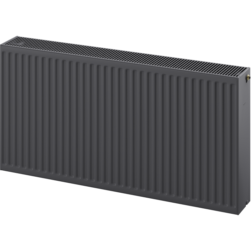 Mexen CC33 flat radiator 900 x 700 mm, central bottom connection, 2227 W, anthracite - W6C33-090-070-66