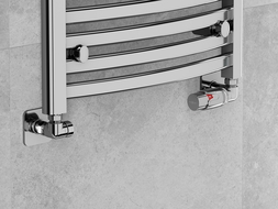 Mexen G00 axial thermostat set with cover S, chrome - W903-900-909-01