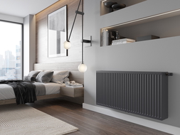 Mexen CC33 Plate Radiator 900 x 1000 mm, Bottom Middle Connection, 3182 W, Anthracite - W6C33-090-100-66