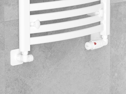 Mexen G00 axial thermostatic set with cover S, white - W903-900-909-20
