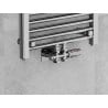 Mexen G00 angular/straight thermostatic set with S mask, Duplex, DN50, chrome - W908-900-910-01