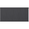 Mexen CC33 panel radiator 900 x 2800 mm, bottom middle connection, 8910 W, anthracite - W6C33-090-280-66
