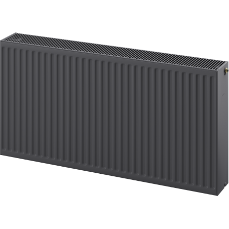 Mexen CC33 panel radiator 900 x 2800 mm, bottom middle connection, 8910 W, anthracite - W6C33-090-280-66
