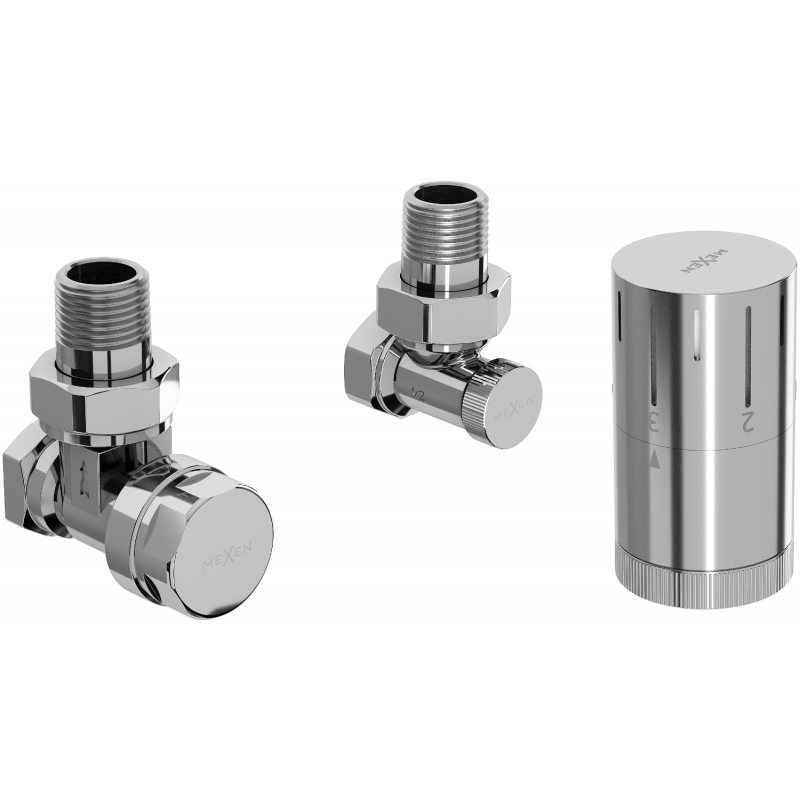 Mexen G05 angle thermostatic set, chrome - W901-958-01