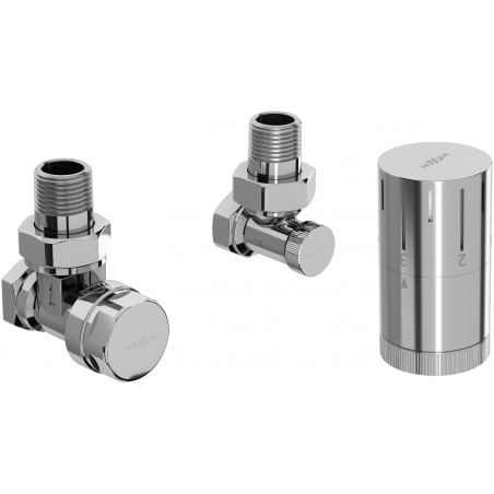 Mexen G05 angled thermostatic set, chrome - W901-958-01