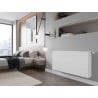 Mexen Line CCL33 panel radiator 400 x 1800 mm, central lower connection, 2847 W, white - W6C33L-040-180-00