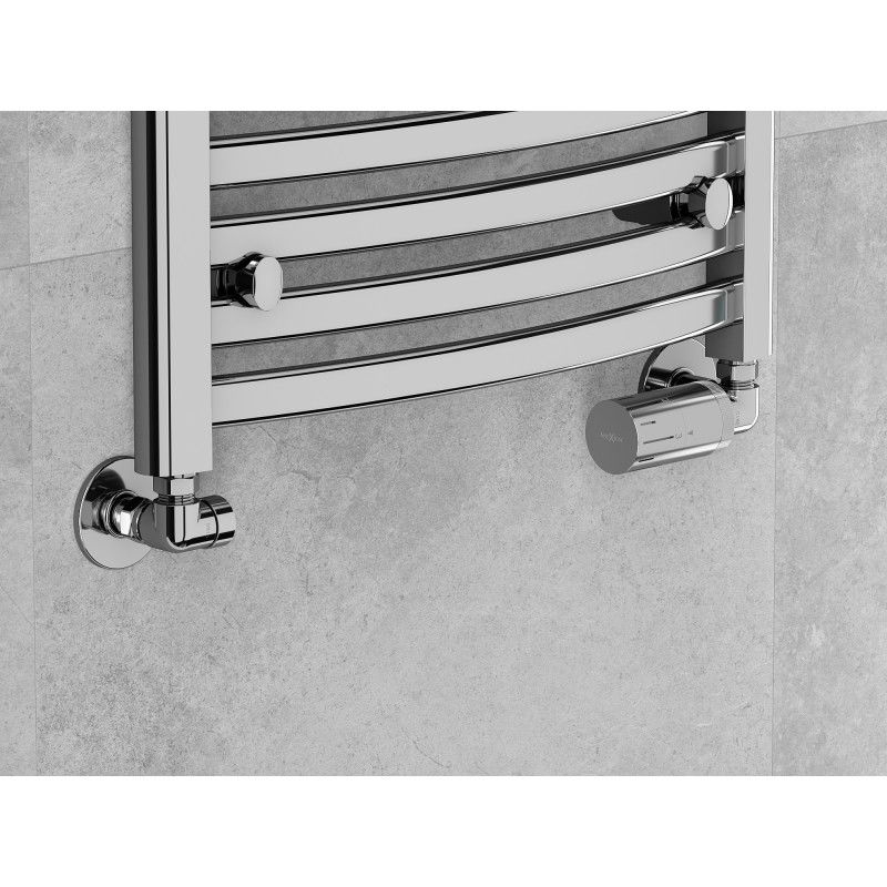 Mexen G05 axial thermostatic set with R cover, chrome - W903-958-904-01