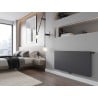 Mexen Flat CCF21 Panel Radiator 900 x 800 mm, Bottom Middle Connection, 1272 W, Anthracite - W6C21F-090-080-66