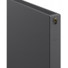 Mexen Flat CCF21 Panel Radiator 900 x 800 mm, Bottom Middle Connection, 1272 W, Anthracite - W6C21F-090-080-66