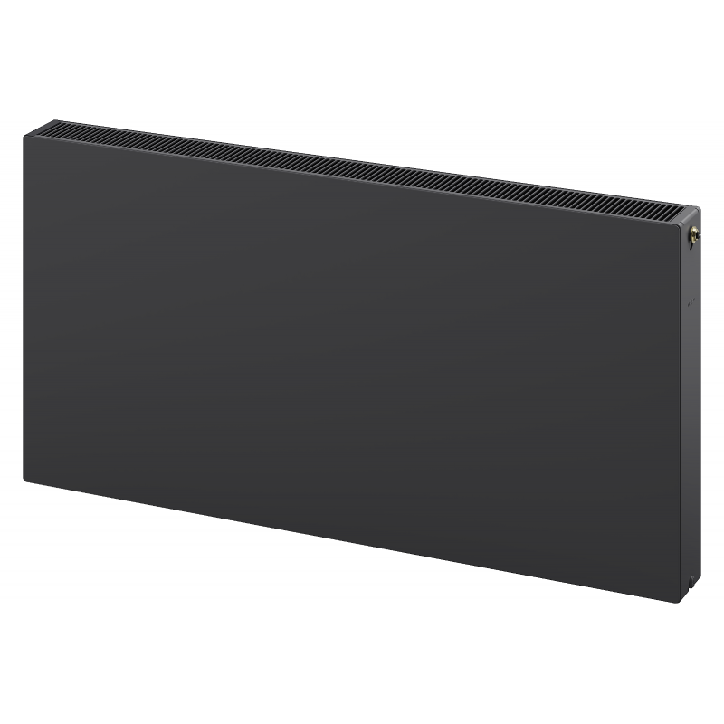 Mexen Flat CCF22 panel radiator 300 x 800 mm, bottom central connection, 721 W, anthracite - W6C22F-030-080-66