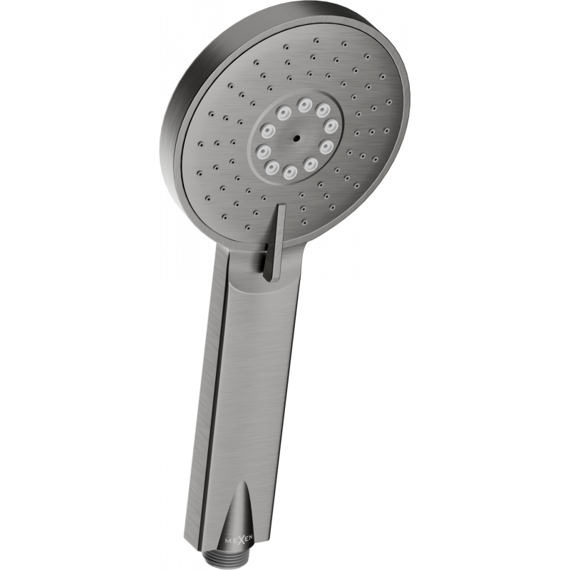 Mexen R-40 3-function shower handle, Graphite - 79540-66