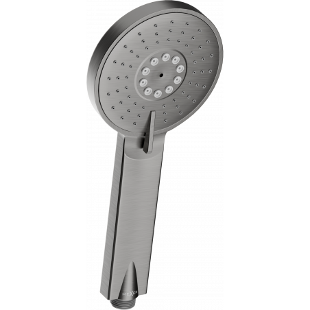 Mexen R-40 3-function shower handle, brushed gun gray - 79540-66