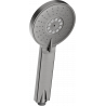 Mexen R-40 3-function shower handle, brushed gun gray - 79540-66