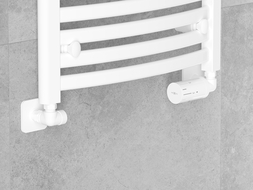 Mexen G05 axial thermostatic set with cover S, white - W903-958-909-20