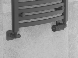 Mexen G05 axial thermostatic set with S cover, anthracite - W903-958-909-66