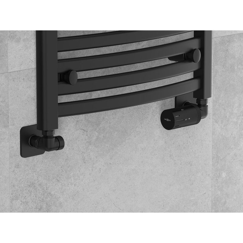 Mexen G05 Axial Thermostatic Set with Cover S, Black - W903-958-909-70