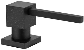 Mexen sink soap dispenser, black speckled - 6605320-76