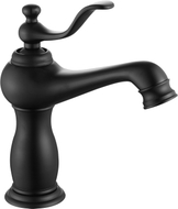 Mexen Vela washbasin faucet, black - 744500-70