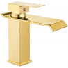 Mexen Apus washbasin tap, gold - 744700-50