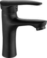 Mexen Irys washbasin faucet, black - 747500-70