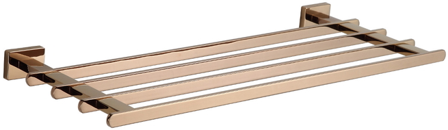 Mexen Arno towel shelf, Rose gold - 7020720-60
