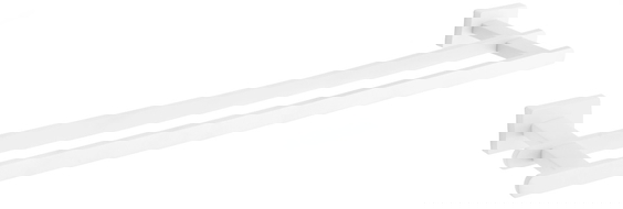 Mexen Arno double towel rack, White - 7020725-20