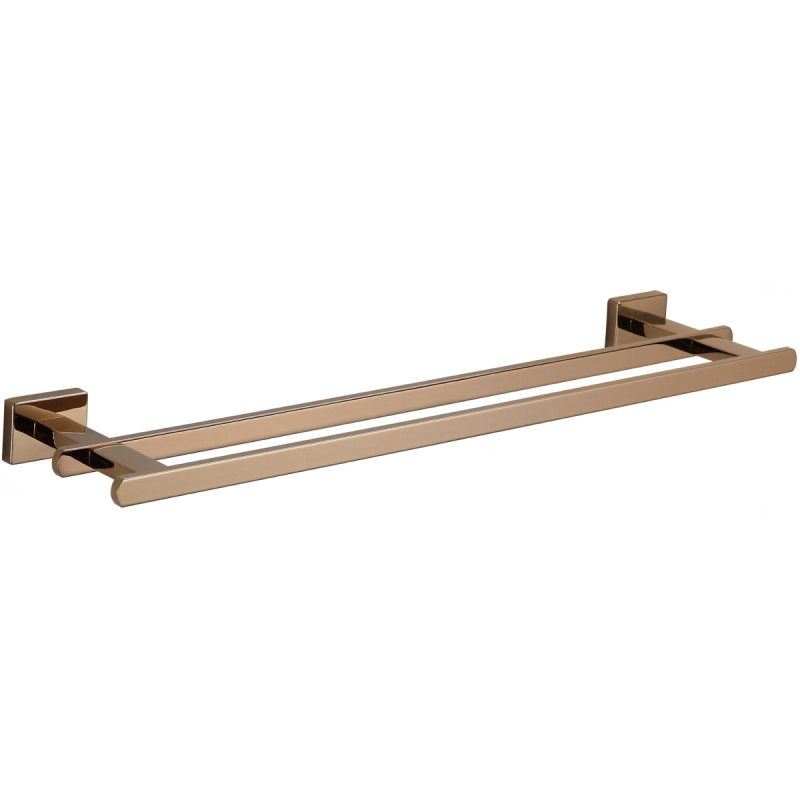 Mexen Arno double towel rack, Rose gold - 7020725-60