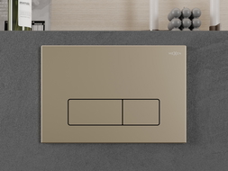 Mexen Fenix 13 Slim Flush Button, Champagne Gold - 601304