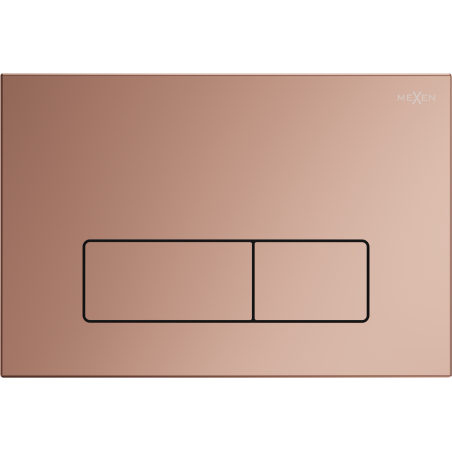 Mexen Fenix 13 Slim flush button, rose gold - 601305