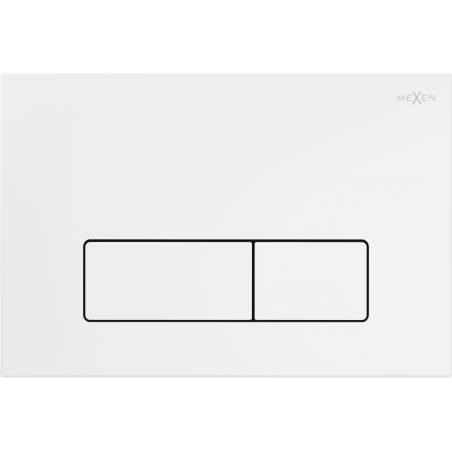 Mexen Fenix 13 Slim Flush Button, Matte White - 601320
