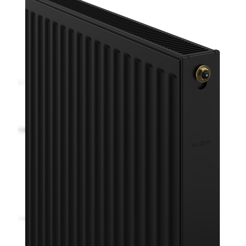Mexen CC21 panel radiator 600 x 2800 mm, bottom centre connection, 3590 W, black - W6C21-060-280-70