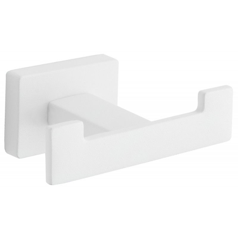 Mexen Arno double towel hook, White - 7020735-20